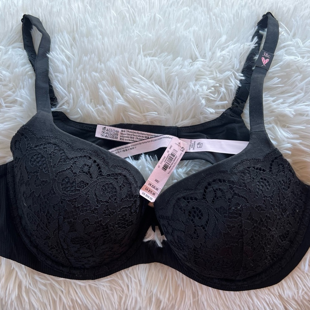 Victoria's Secret Black Lace Bra